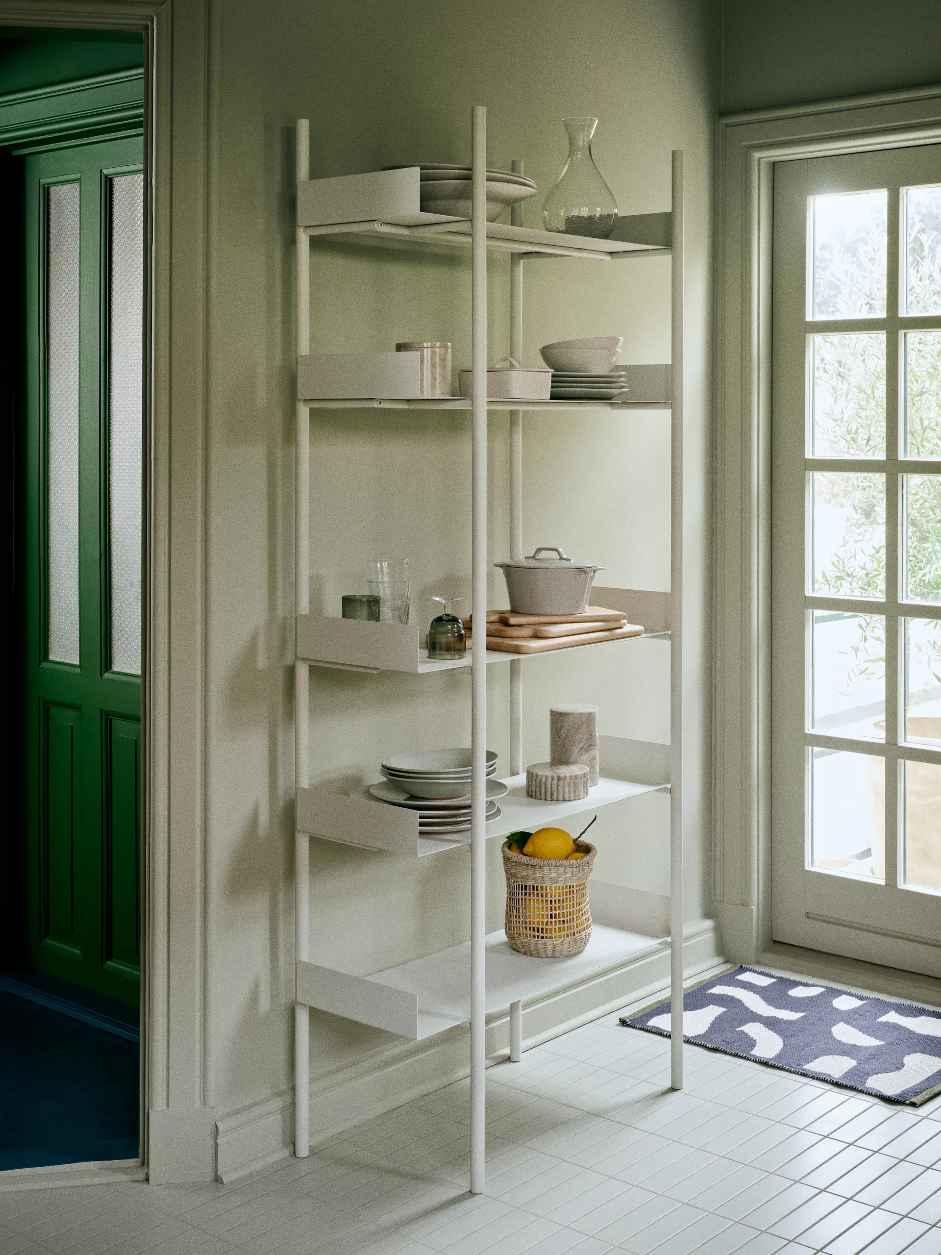 Ceres dørmatte 50 x 70 cm, Recycled pet blue Broste Copenhagen