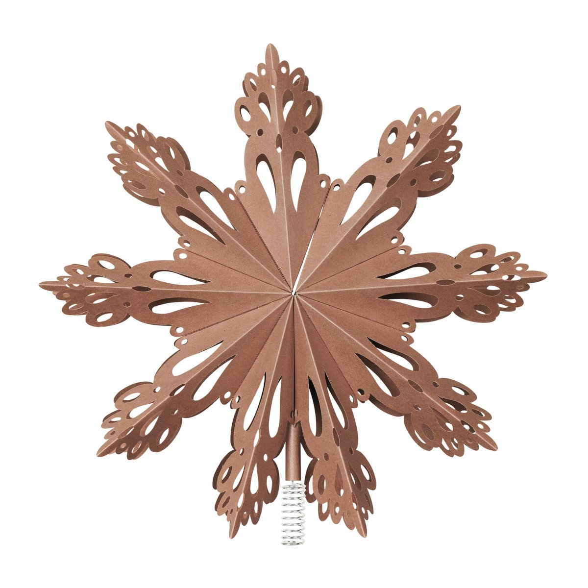 Broste Copenhagen Christmas star juletrestjerne Ø 30 cm Indian tan