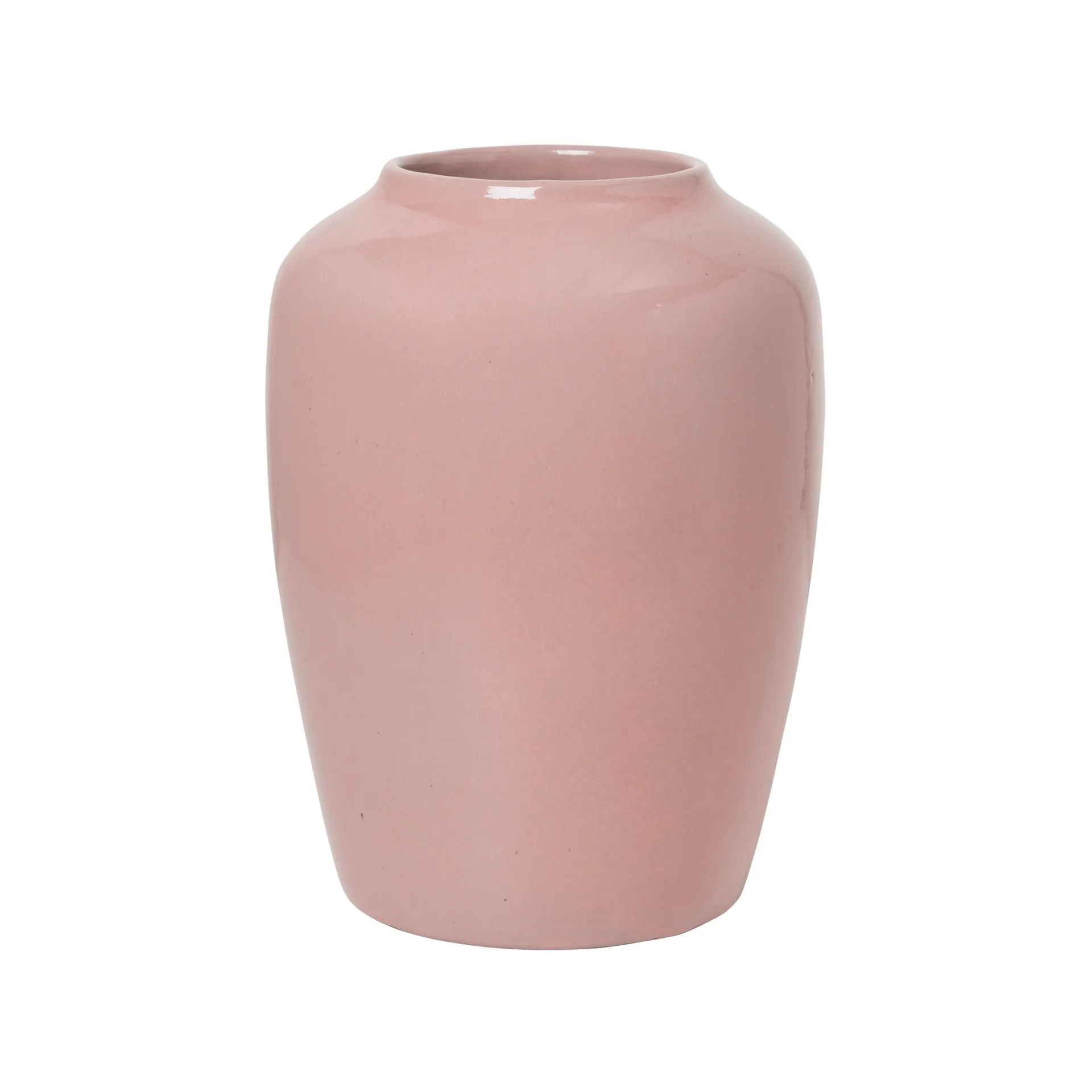 Cph Curve keramikvase 24,5 cm, Light red Broste Copenhagen