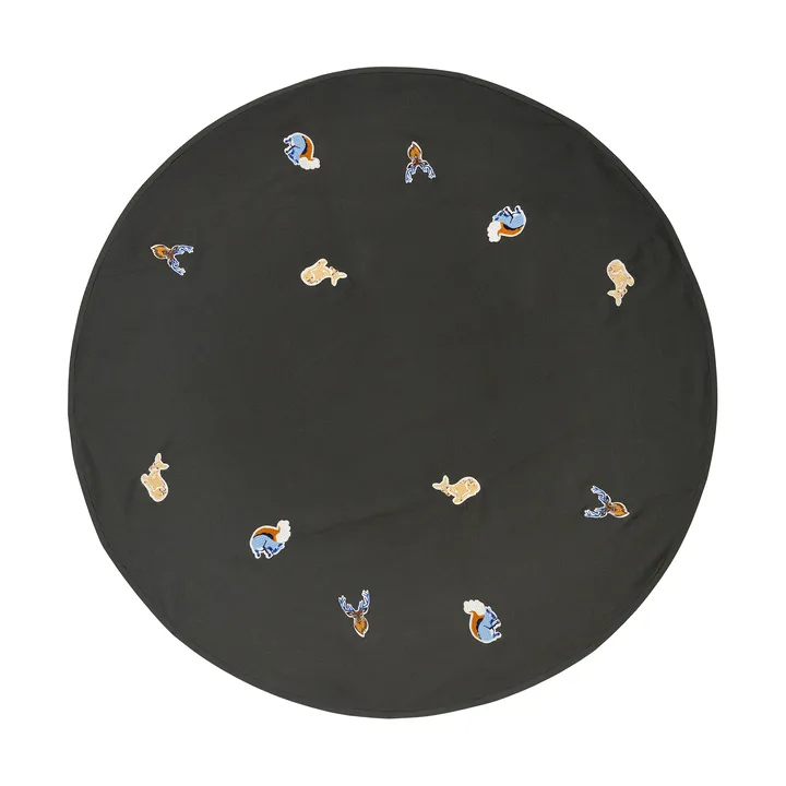 Deer juletrematte - Forest Green - Broste Copenhagen