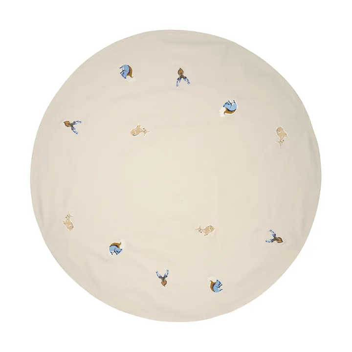 Deer juletrematte - Warm Beige - Broste Copenhagen
