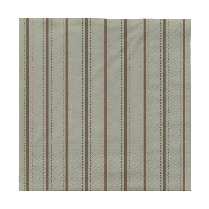 Dolly papirsservietter 33x33 cm 20-pk - Desert sage-dark green - Broste Copenhagen