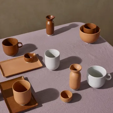 Eli kanne 10 cl - Matte light camel - Broste Copenhagen