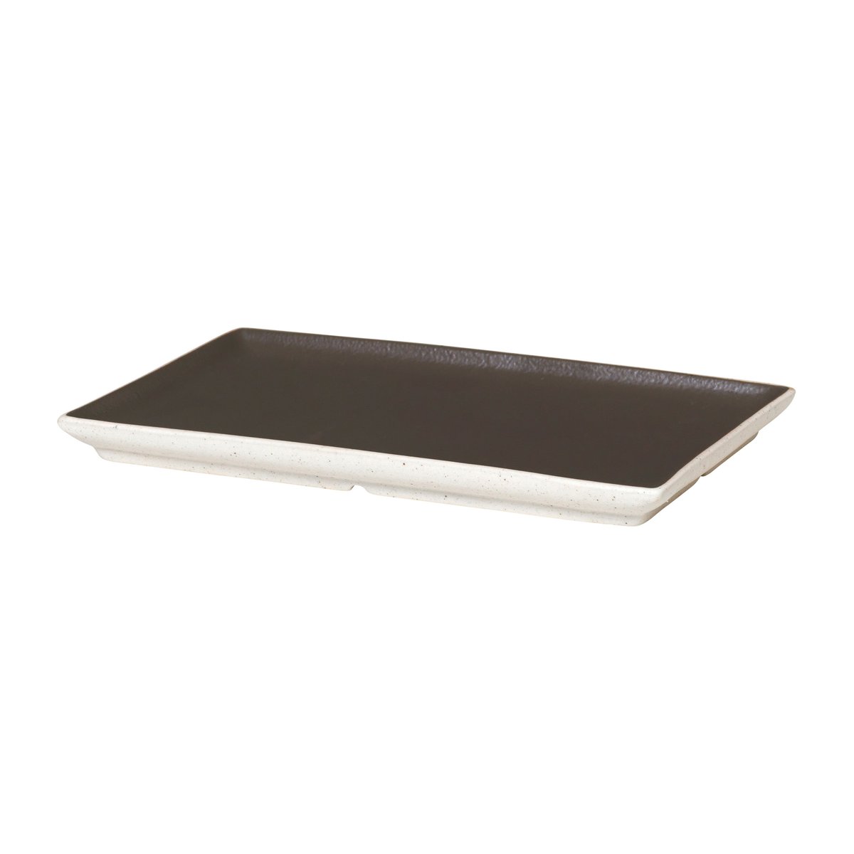 Broste Copenhagen Eli tallerken 17,6x20 cm Matte charcoal