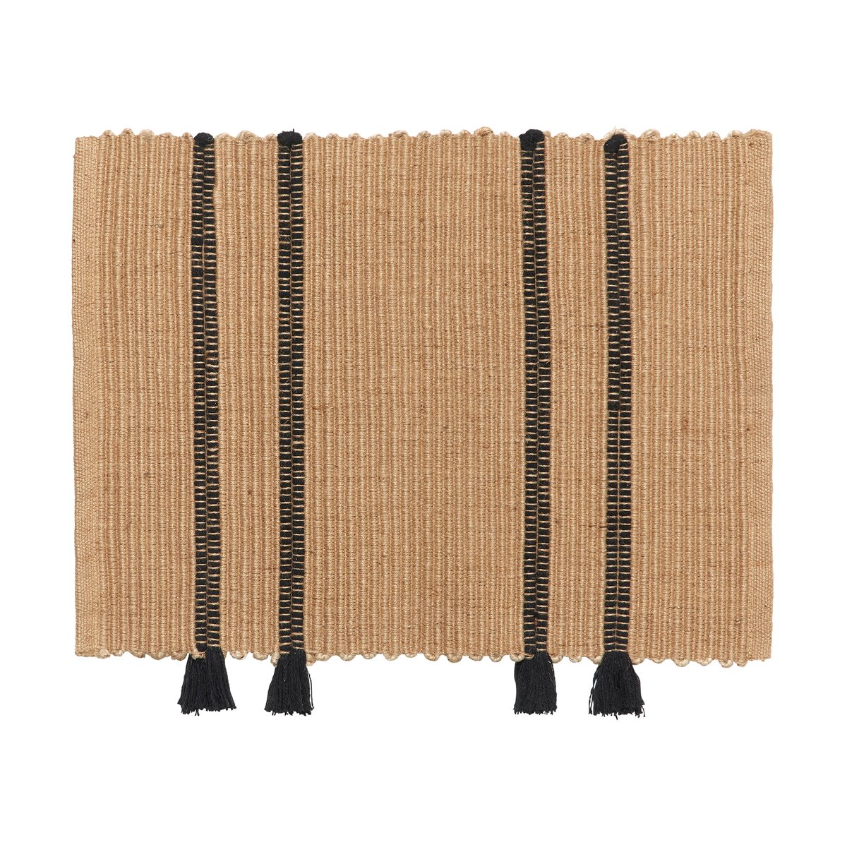 Bilde av Broste Copenhagen Ezra dørmatta 50x70 cm Natural-black