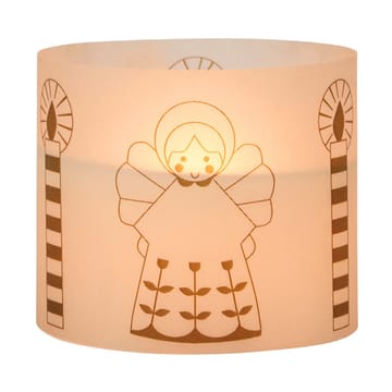 Fairy Tale lys 8 cm - Hvit-grønn - Broste Copenhagen
