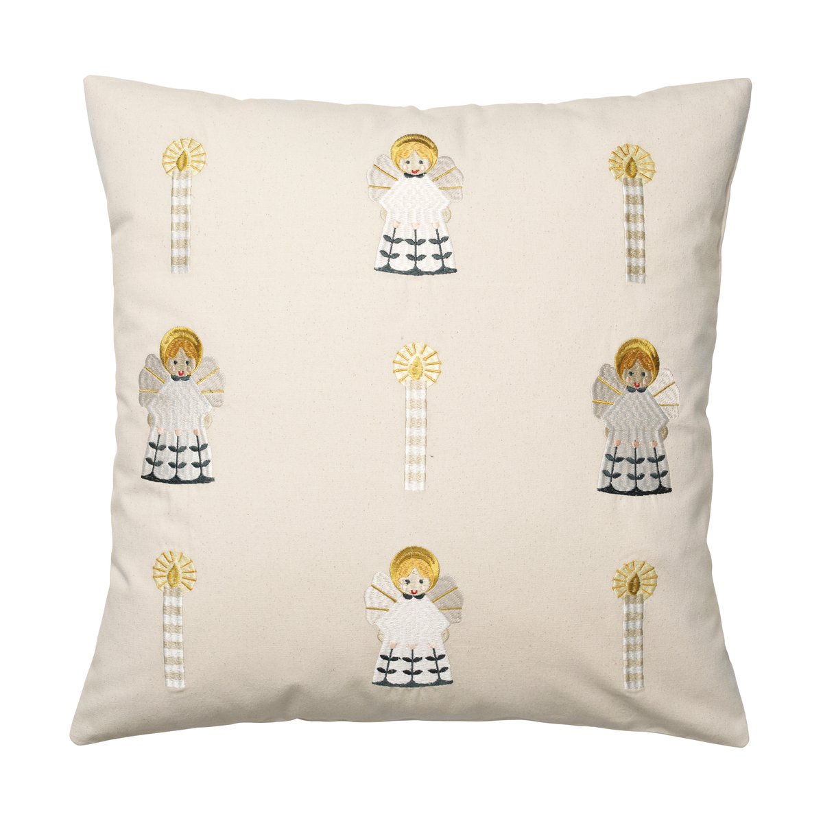 Bilde av Broste Copenhagen Fairy Tale putetrekk 50x50 cm Golden