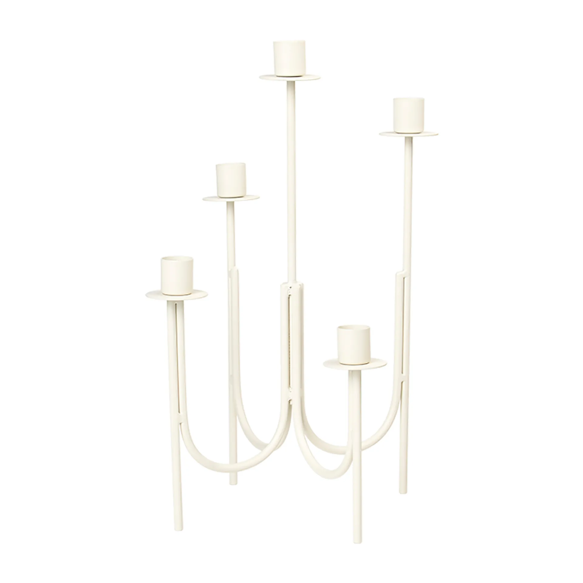 Farri ljusstake, Light warm grey Broste Copenhagen