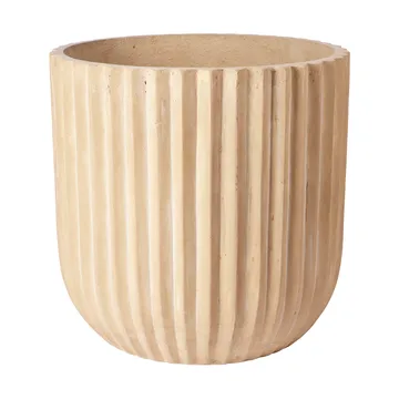 Fiber krukke Ø50 cm - Antique beige - Broste Copenhagen