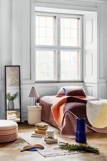 Fie bomullspledd 130 x 180 cm  - Multi - Broste Copenhagen