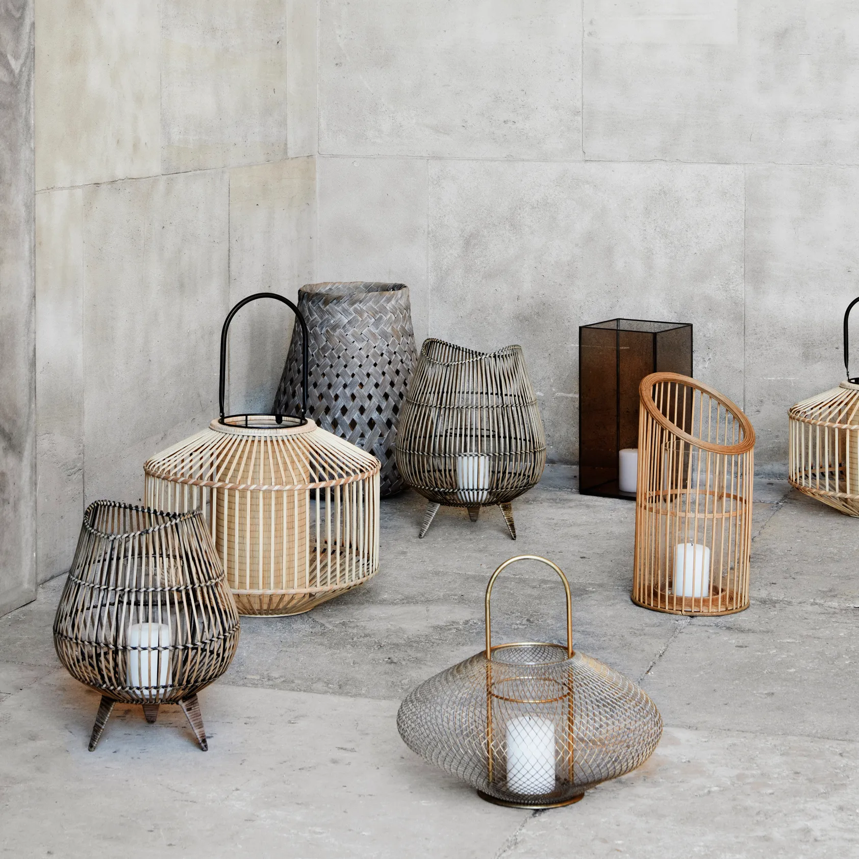 Flax lanterne bambus, Liten Broste Copenhagen