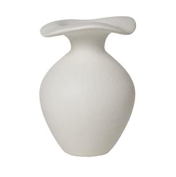 Bilde av Broste Copenhagen Florentina vase XS 14 cm White