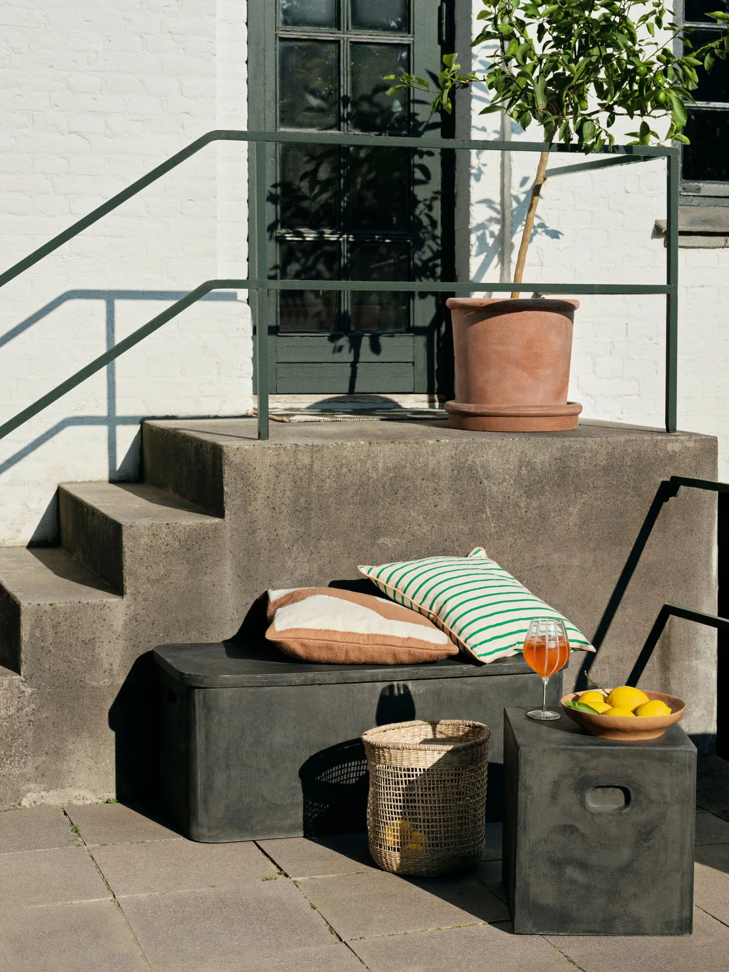 Franca putetrekk 50 x 50 cm, Jelly green Broste Copenhagen