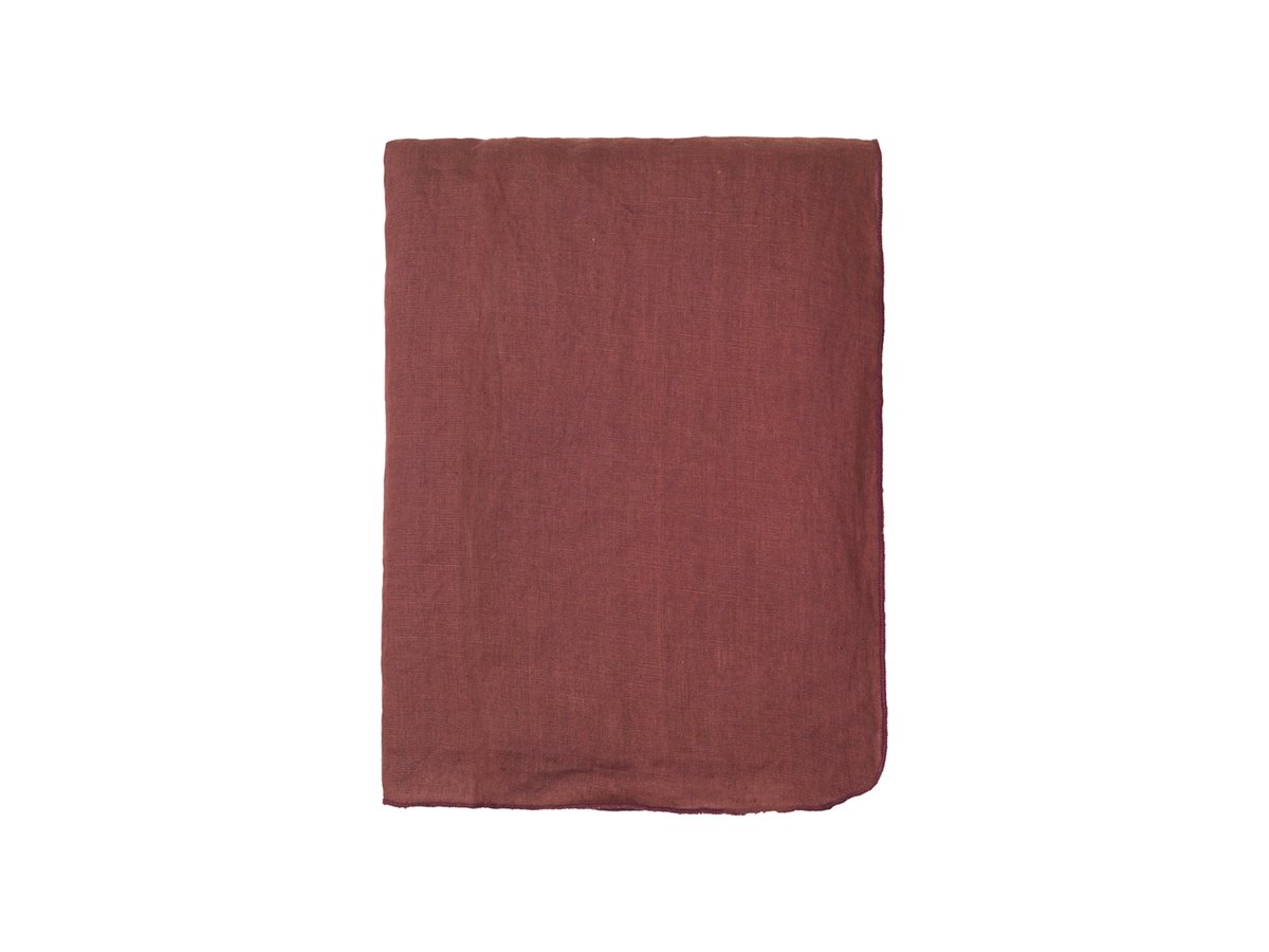 Bilde av Broste Copenhagen Gracie Eco duk 160x300 cm Rød