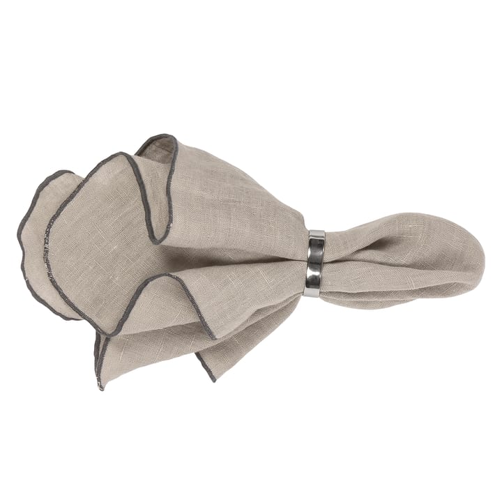 Gracie linserviett - beige - Broste Copenhagen