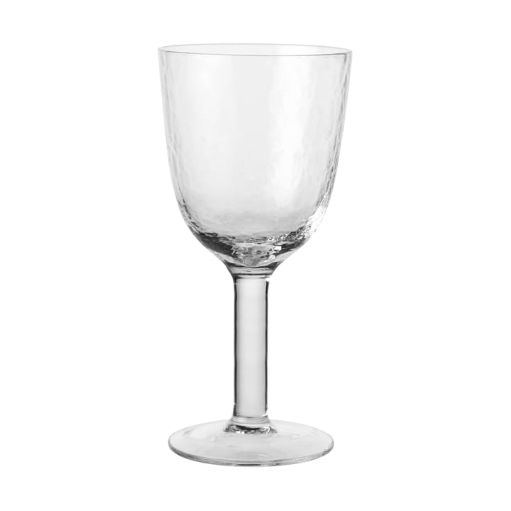 Hammered hvitvinsglass 30 cl, Klar Broste Copenhagen