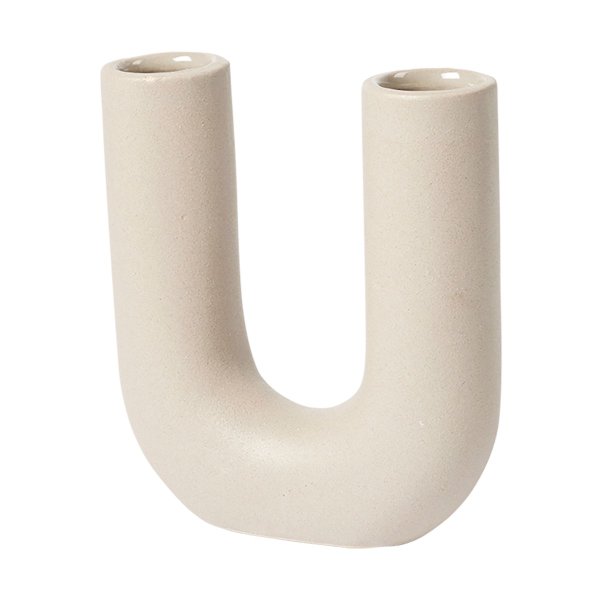 Bilde av Broste Copenhagen Hector vase U Ø16 cm Dove grey