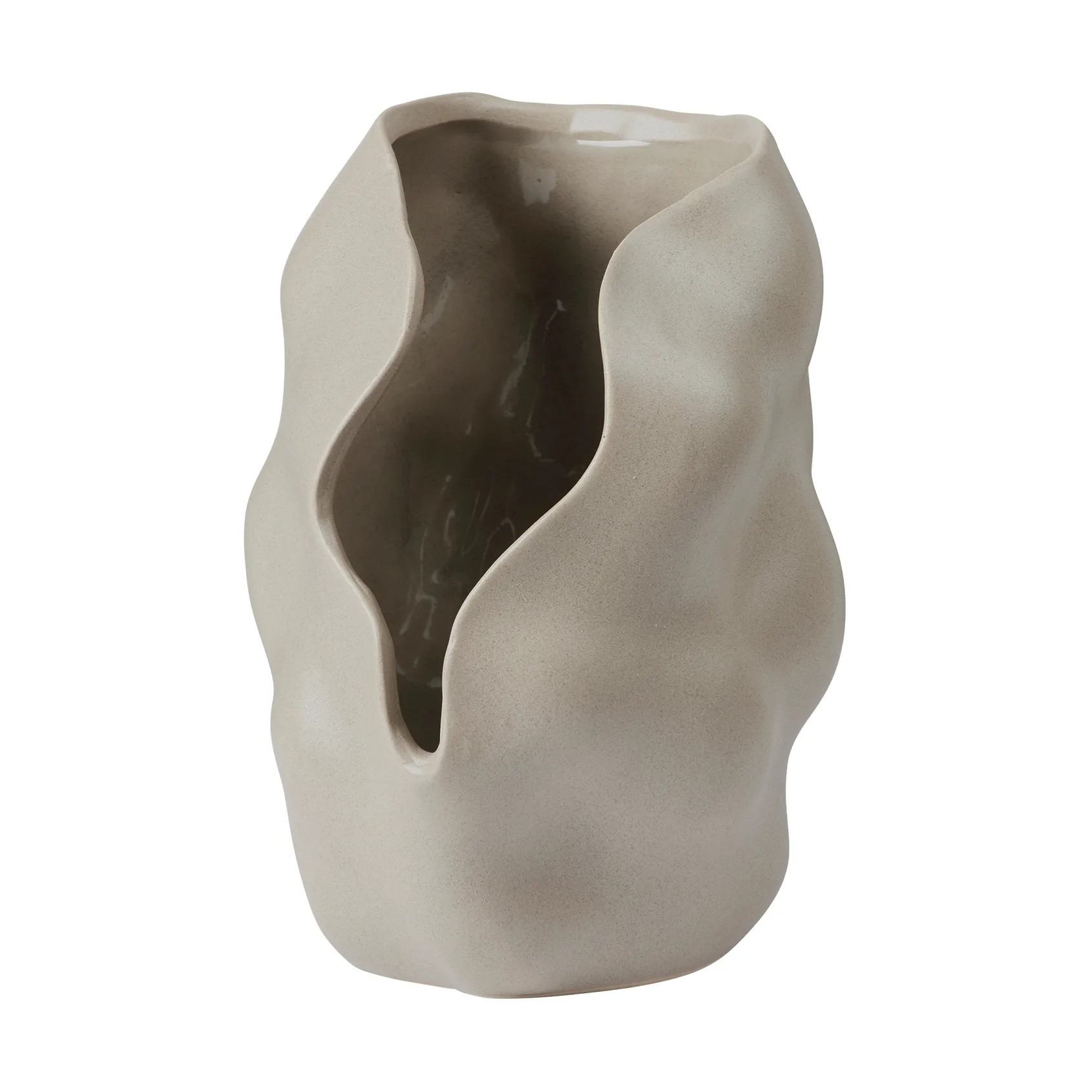 Hekla Hurricane lyslykt Ø18,6 cm, Dove grey Broste Copenhagen