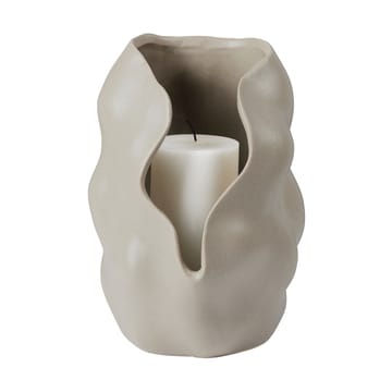 Hekla Hurricane lyslykt Ø18,6 cm - Dove grey - Broste Copenhagen