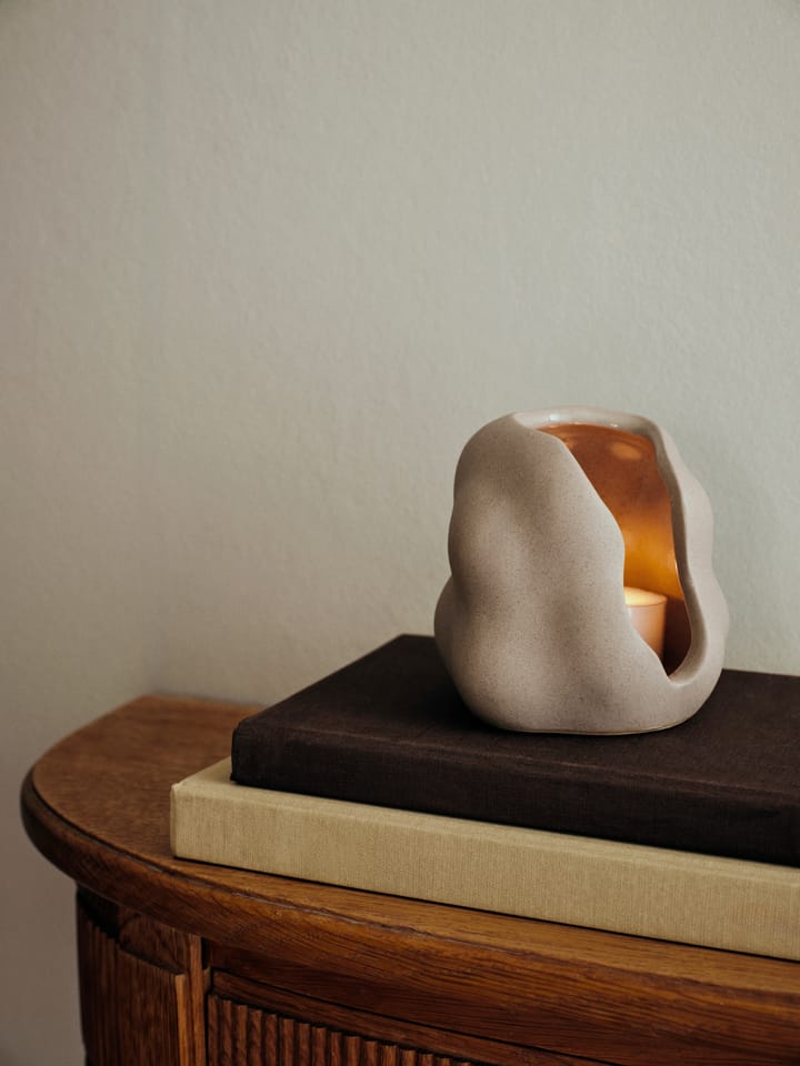 Hekla Hurricane lyslykt, Dove Grey Broste Copenhagen
