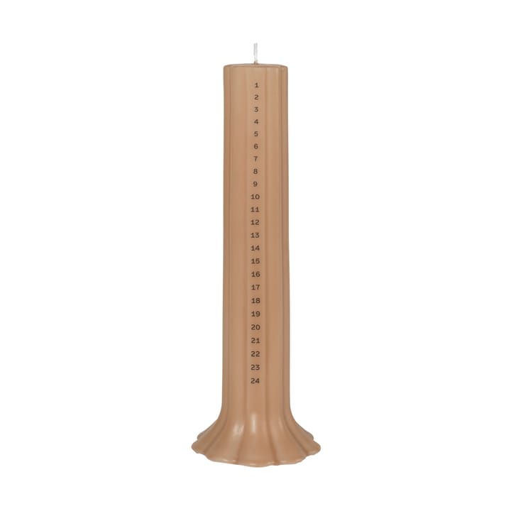 Heli kalenderlys - Walnut - Broste Copenhagen