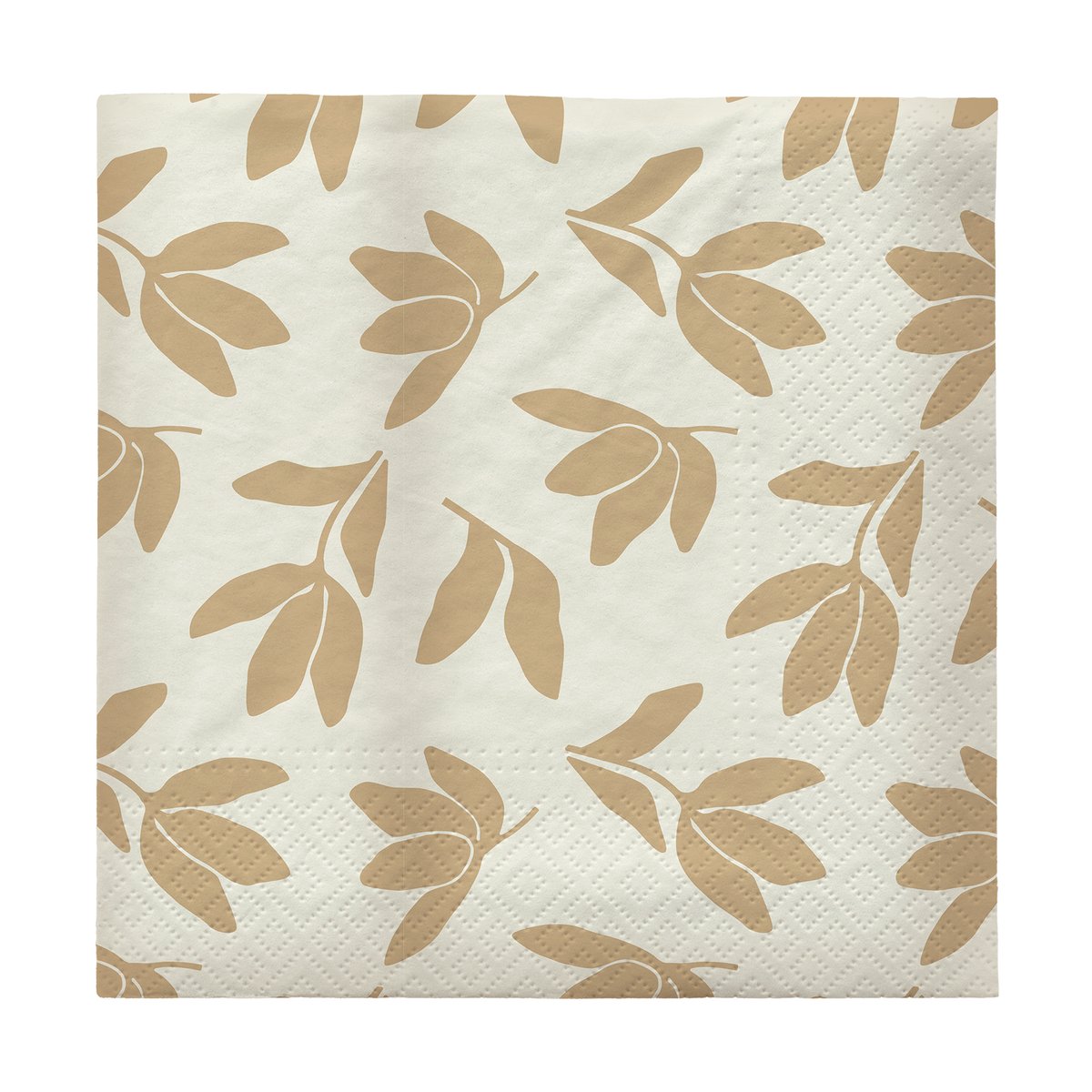 Broste Copenhagen Herbert papirservietter 33x33 cm 20-pk Beige-off white