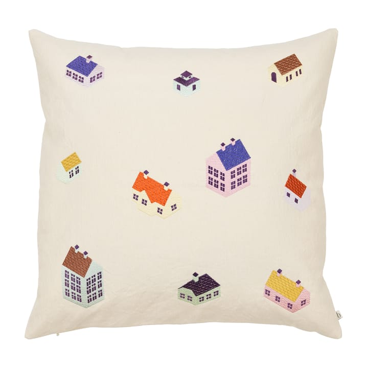 House putetrekk 50x50 cm, Multi color  Broste Copenhagen