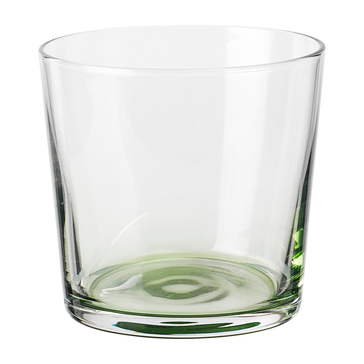 Broste Copenhagen Hue drikkeglass 15 cl Clear-olive green