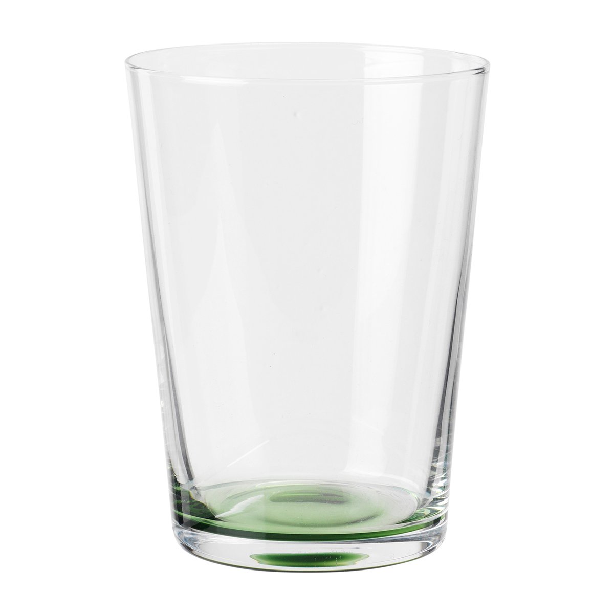 Broste Copenhagen Hue drikkeglass 15 cl Clear-olive green