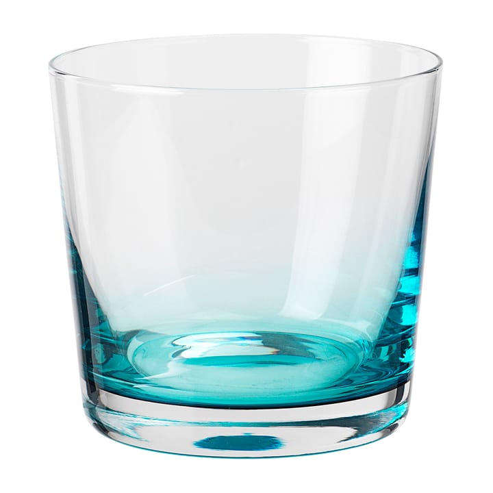Hue drikkeglass 15 cl - Clear-turquoise - Broste Copenhagen