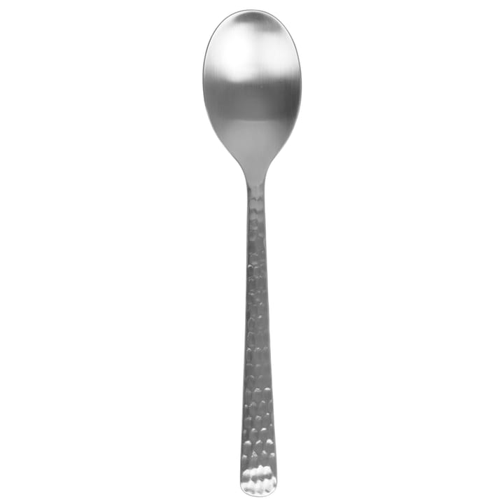 Hune spiseskje - Brushed satin hammered - Broste Copenhagen