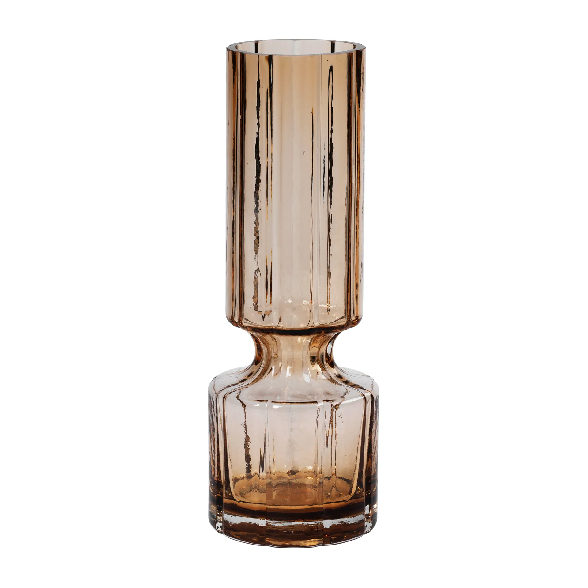 Hyacint glassvase 28,3 cm, Indian tan Broste Copenhagen