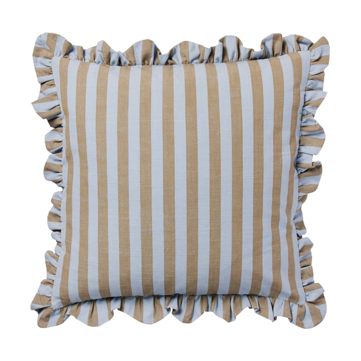 Ina putetrekk - Dusty blue-brown kelp, 50x50 cm - Broste Copenhagen
