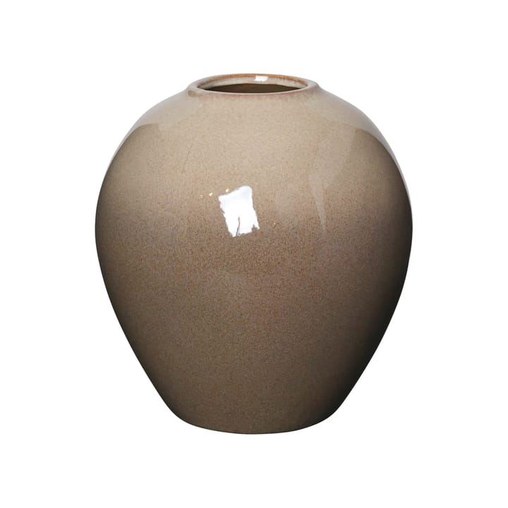 Ingrid keramikvase 25,5 cm - Simple taupe-brown - Broste Copenhagen