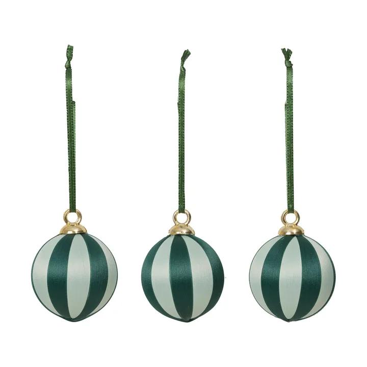 Joy julekule - Deep Forest-Light Sage - Broste Copenhagen