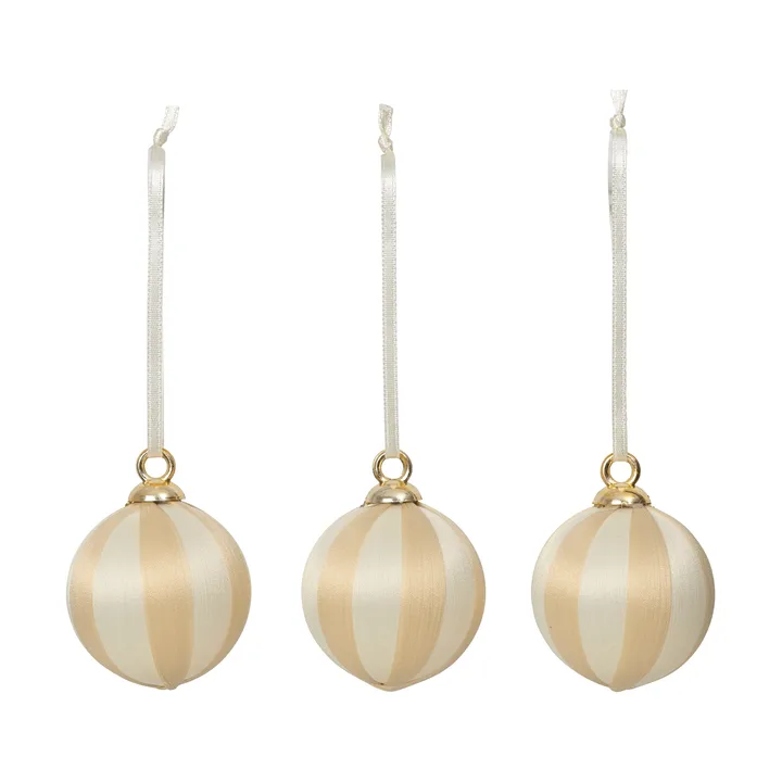 Joy julekule - Off White-Beige - Broste Copenhagen