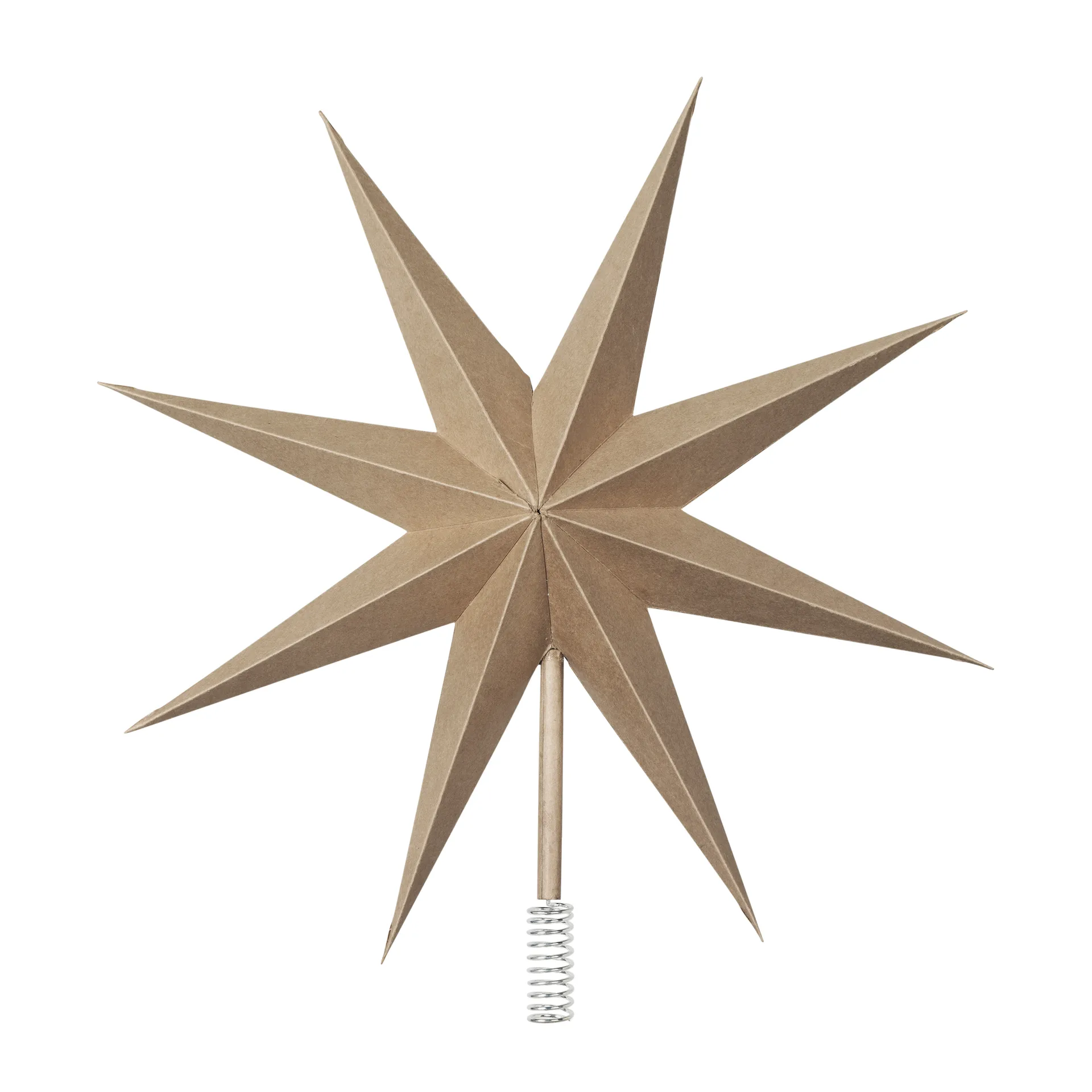 Juletrestjerne Ø 30 cm, Natural brown Broste Copenhagen