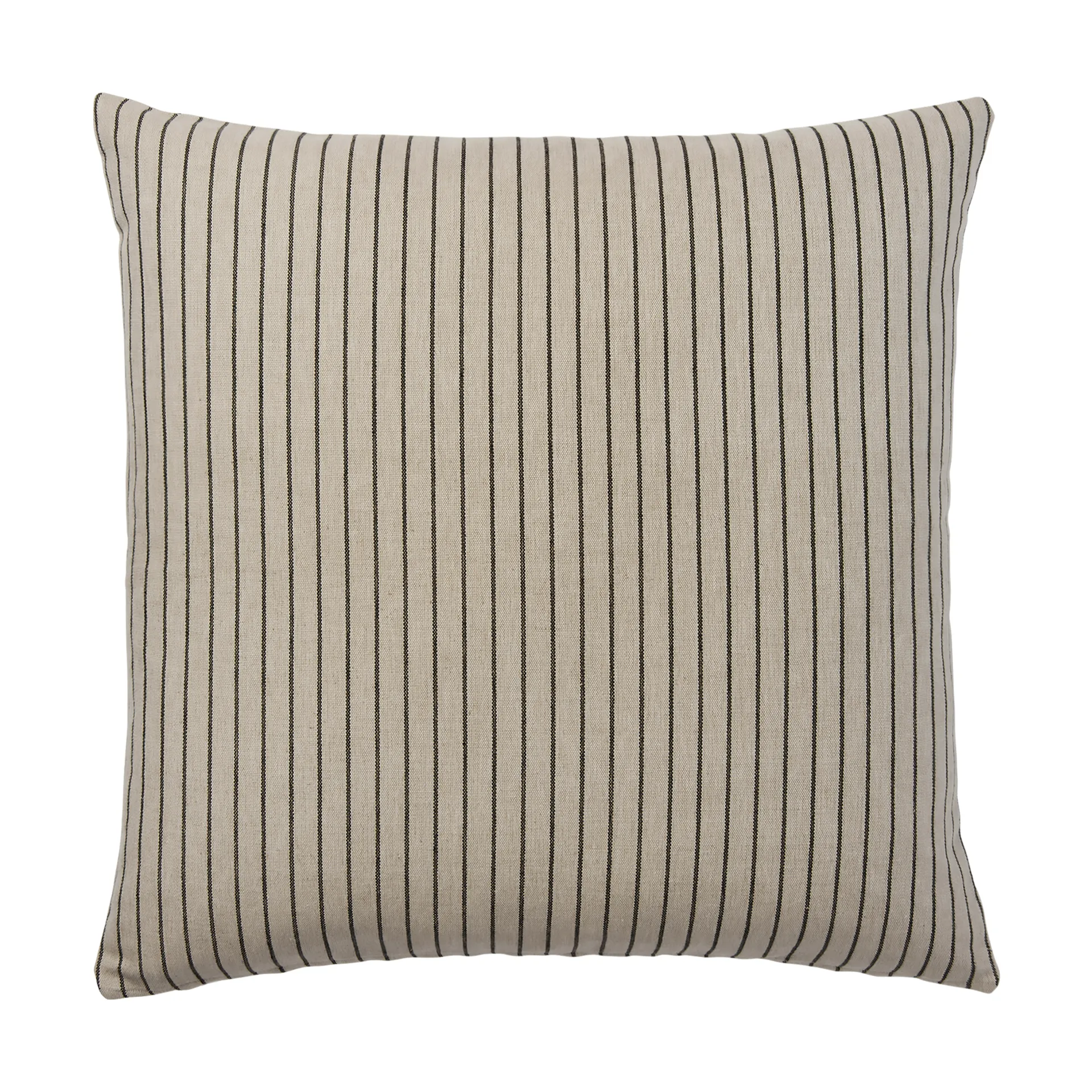 Karen putetrekk, Light beige-black, 60x60 cm Broste Copenhagen