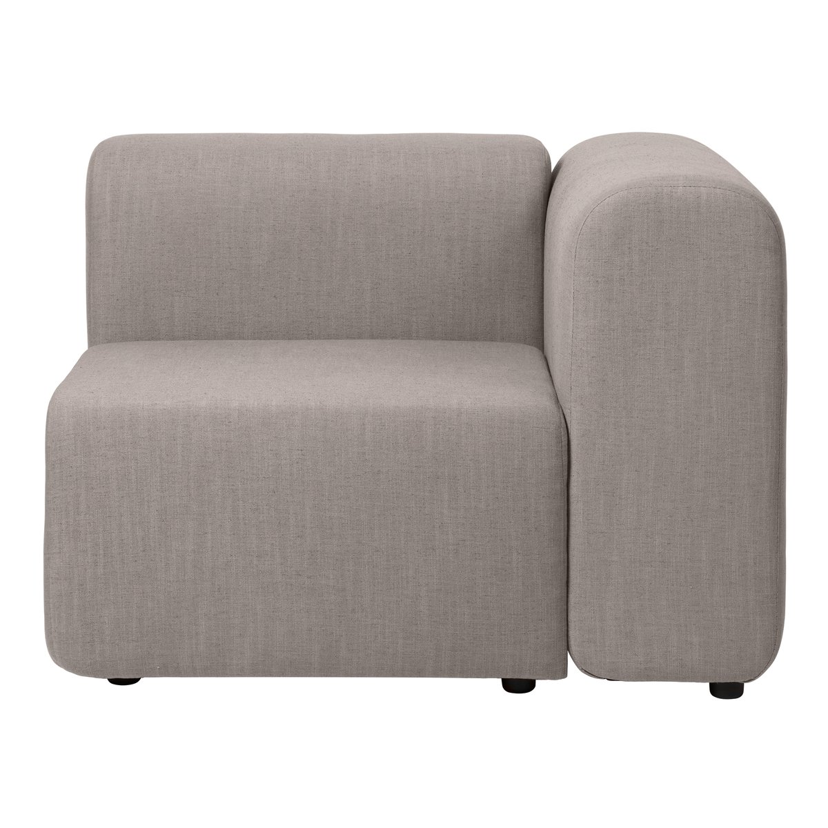 Broste Copenhagen Lagoon hjrnemodul venstre Latte | Skandinavisk Design | Sofaer | Grå