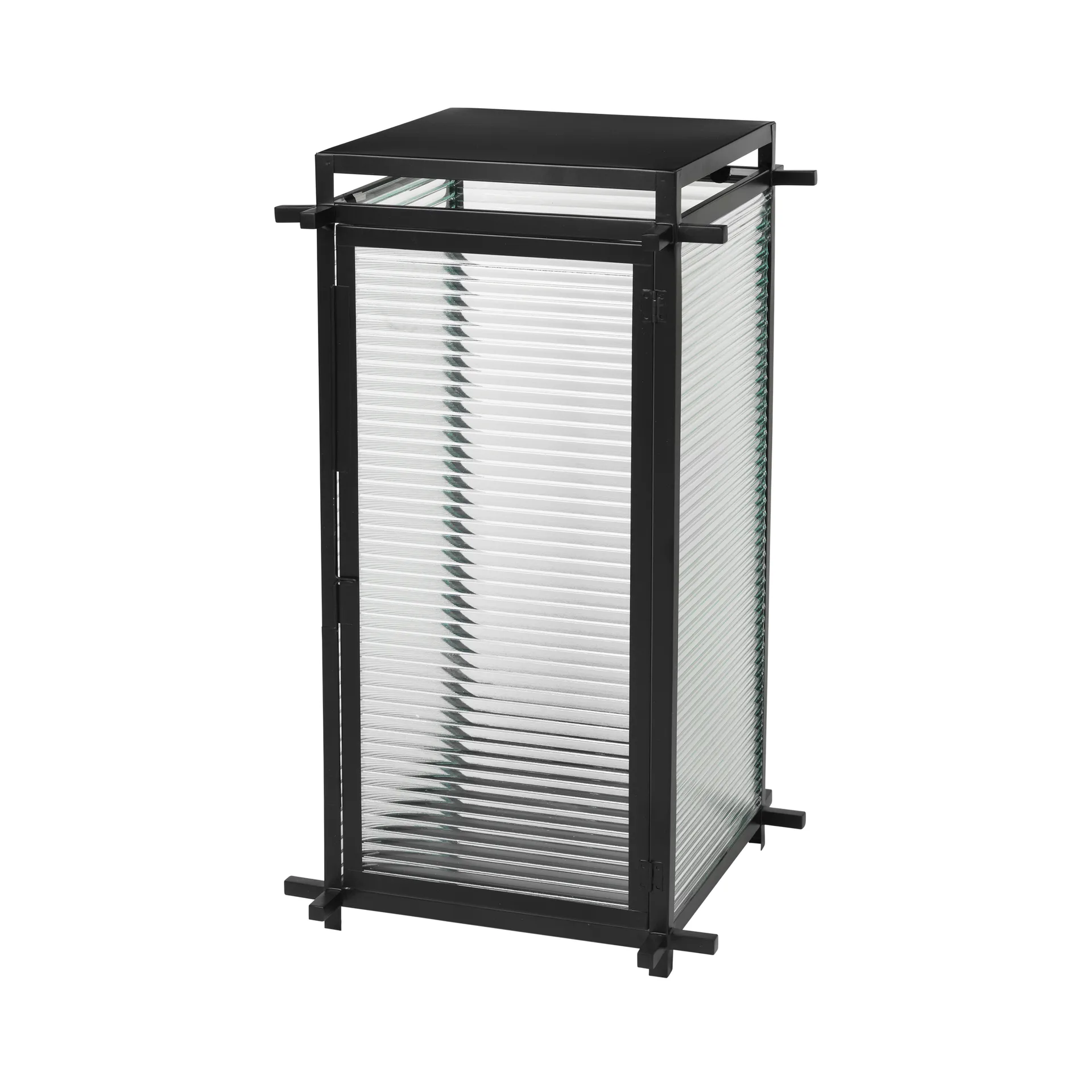 Lanterne Hoko 63 cm, Jern-glass Broste Copenhagen