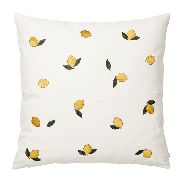 Lemon putetrekk 50 x 50 cm - Golden yellow - Broste Copenhagen