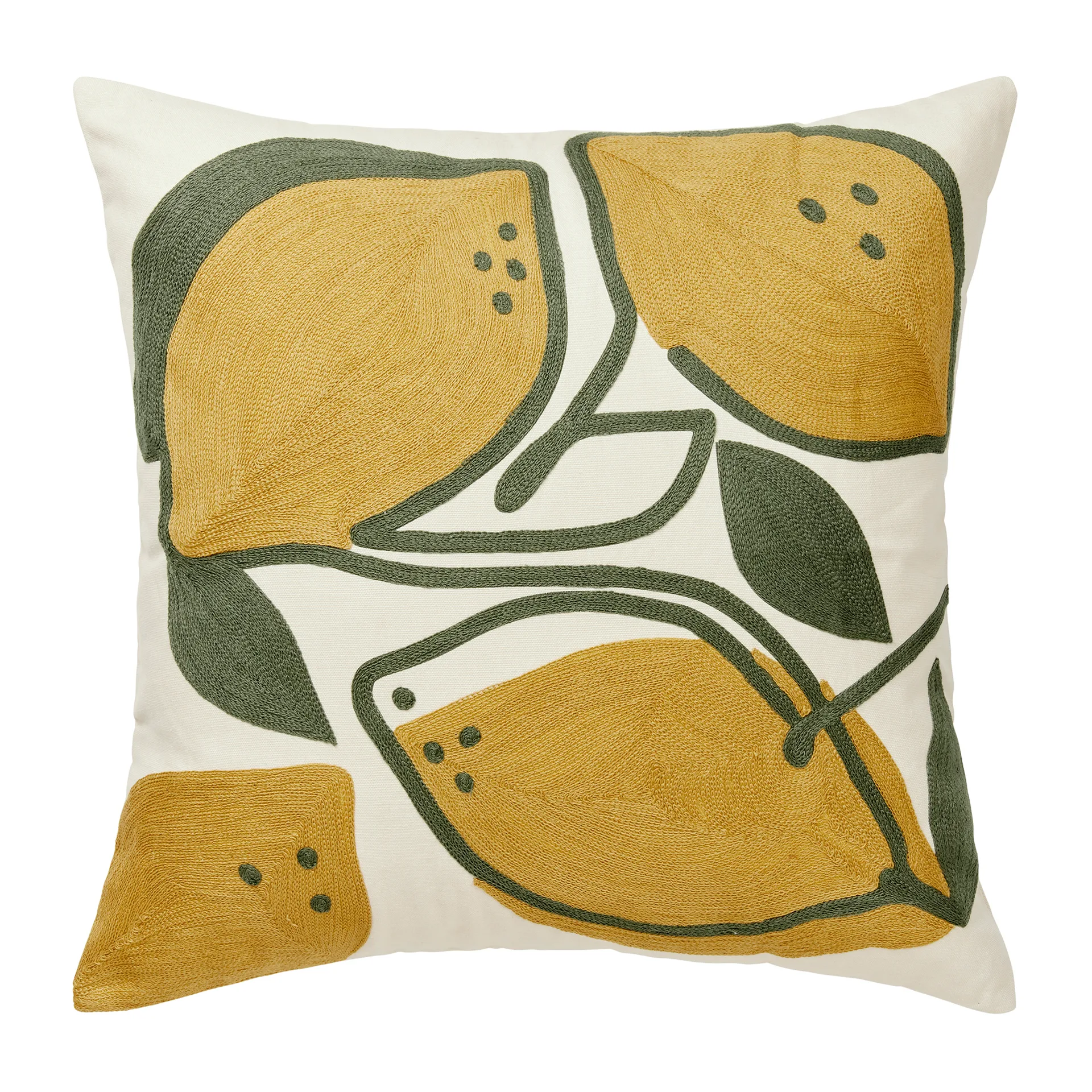 Limone putetrekk 50 x 50 cm, Castle beige Broste Copenhagen