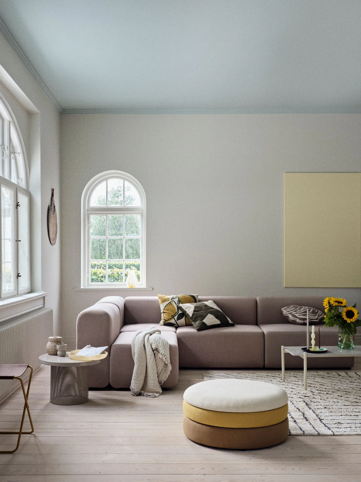 Limone putetrekk 50 x 50 cm, Castle beige Broste Copenhagen