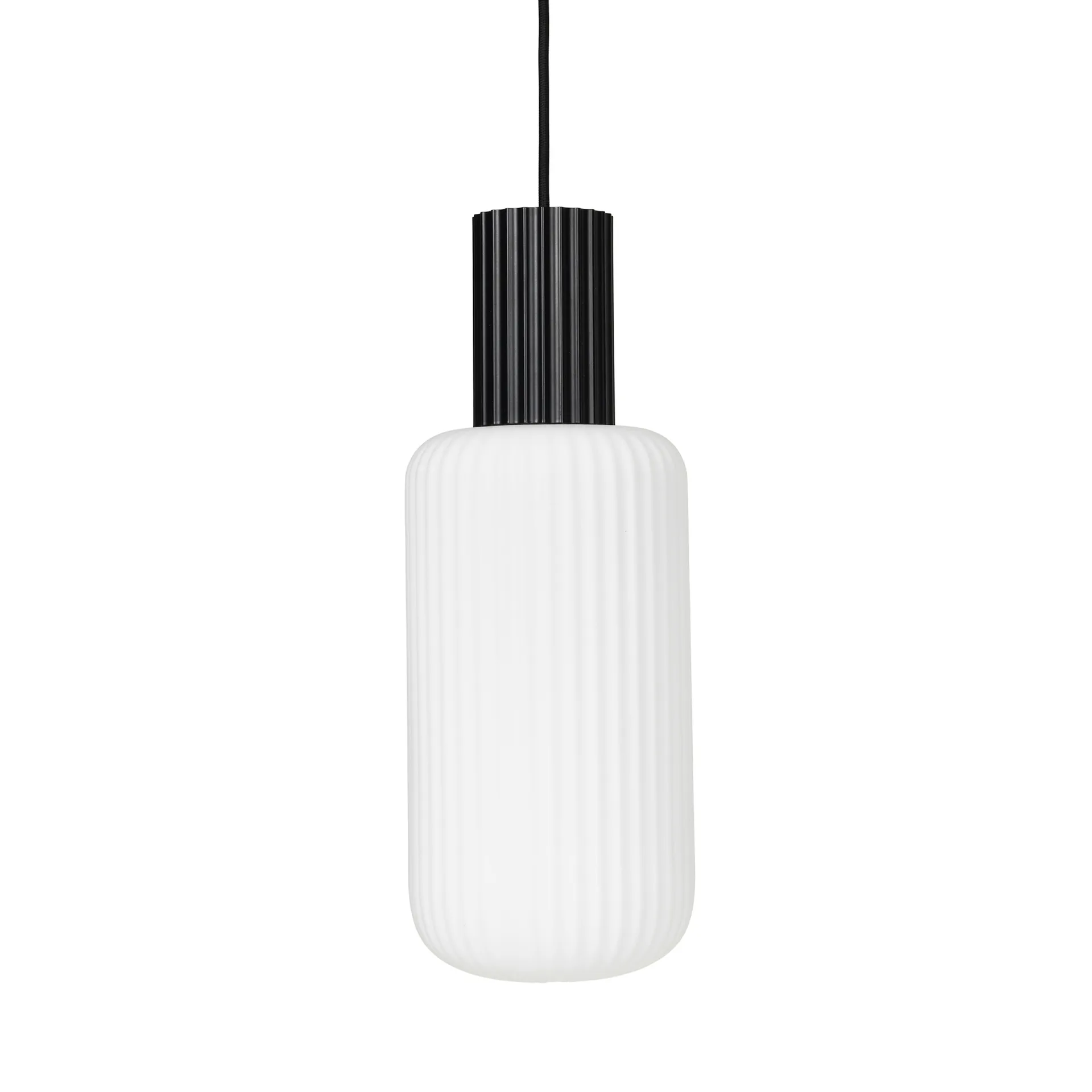Lolly pendel, Svart-hvit-Ø16 cm Broste Copenhagen