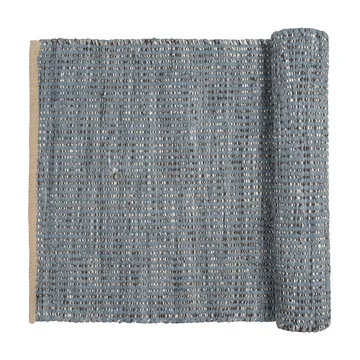Magda bomullsgulvteppe 70x140 cm - Flint stone blue - Broste Copenhagen