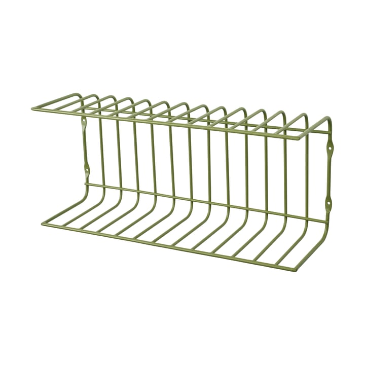 Maggie vegghylle 40x12,5x18 cm - Army green - Broste Copenhagen