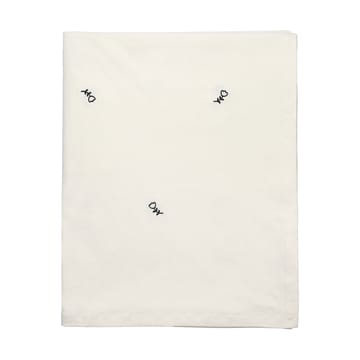 Mai duk - 160x200 cm, black-off white - Broste Copenhagen