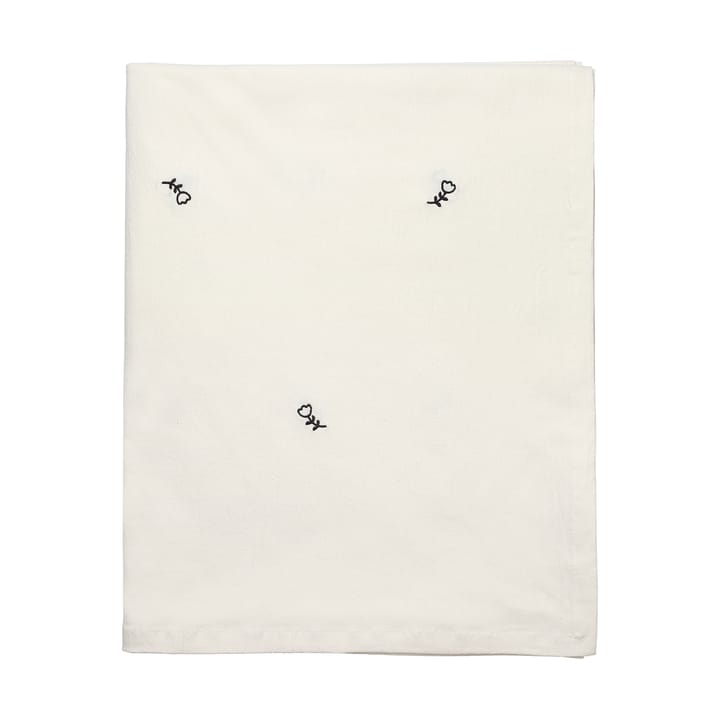 Mai duk - 160x200 cm, black-off white - Broste Copenhagen