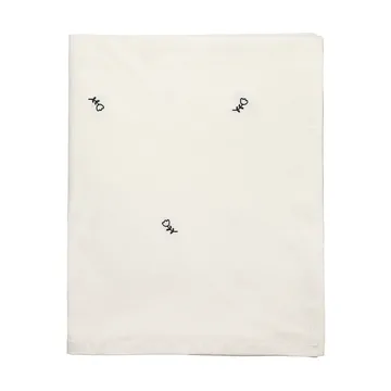 Mai duk - 160x300 cm, black-off white - Broste Copenhagen