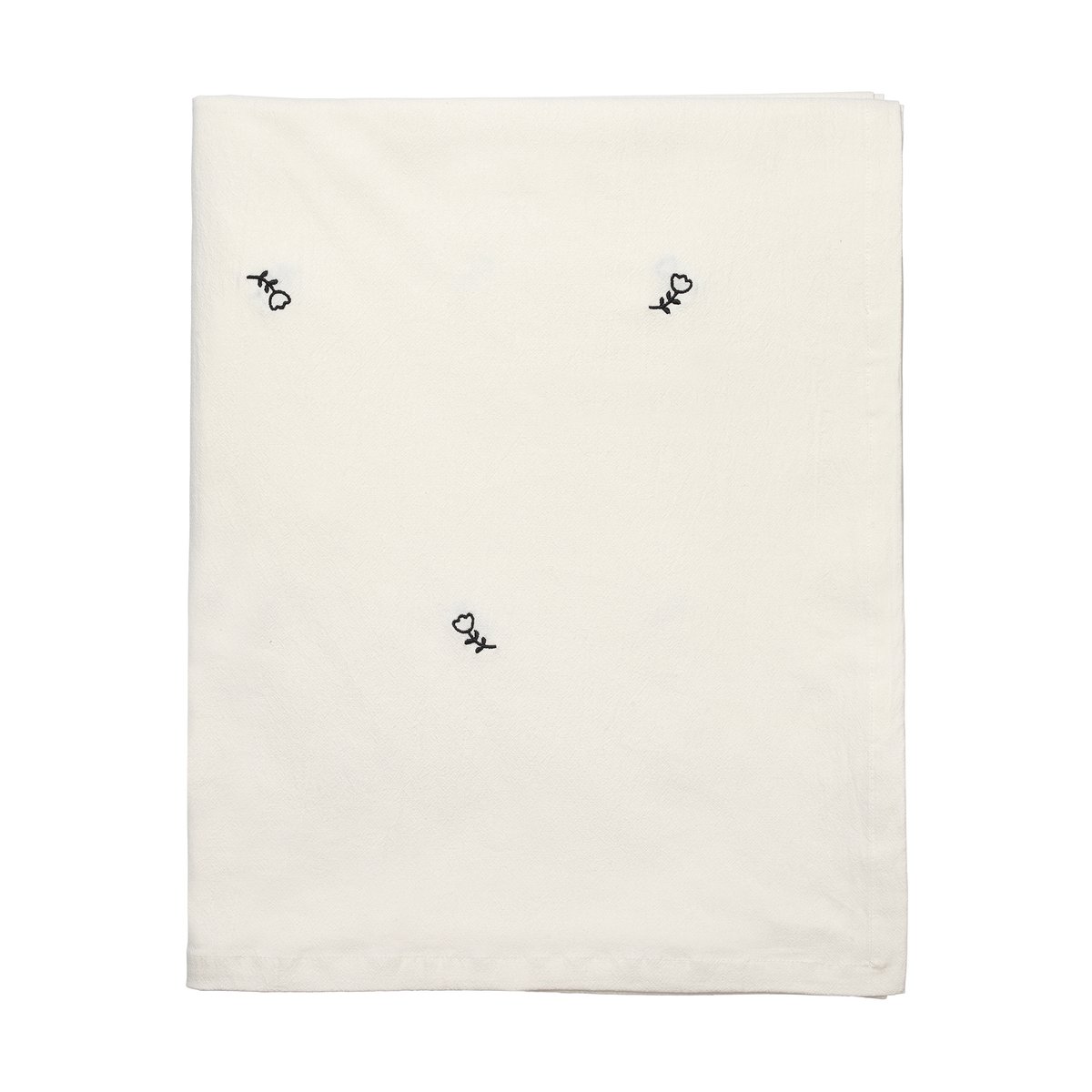 Bilde av Broste Copenhagen Mai duk 160x300 cm black-off white